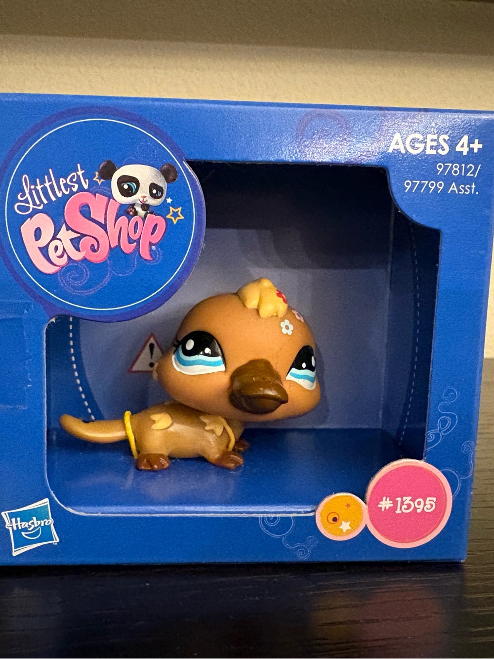 Littlest Pet Shop LPS 1395 Platypus Mail Order ~ AUTHENTIC HTF 2010